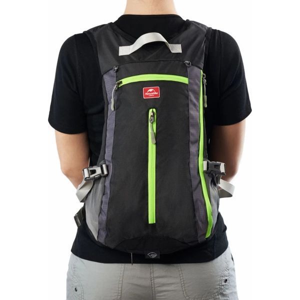 Велорюкзак з чохлом для шолома Naturehike 15 л sky blue NH15C001-B; блакитний 65080 фото