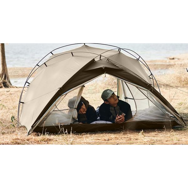 Намет двомісний Naturehike CNK2300ZP040, коричневий 69516 фото