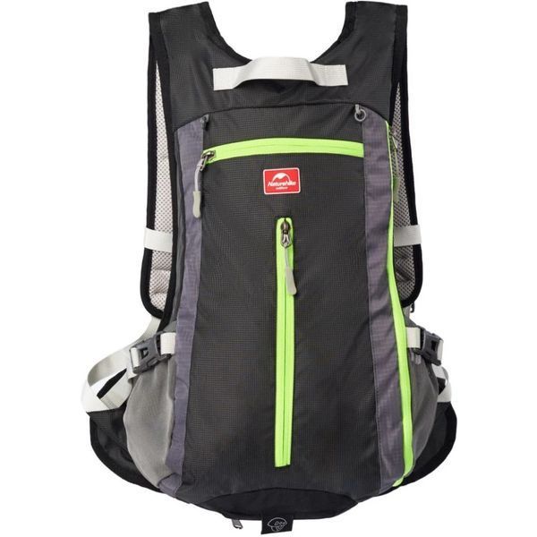 Велорюкзак з чохлом для шолома Naturehike 15 л sky blue NH15C001-B; блакитний 65080 фото
