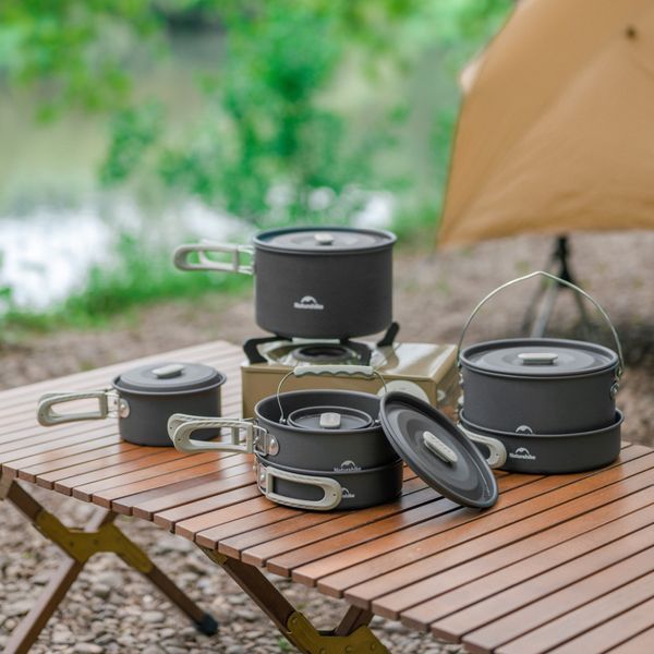 Каструля Naturehike CNK2450CF010; 1.7 л; алюміній 69018 фото