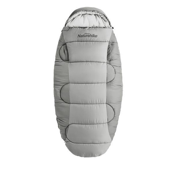 Спальний мішок овальний Naturehike PS300 CNK2350WS026; сірий 70884 фото