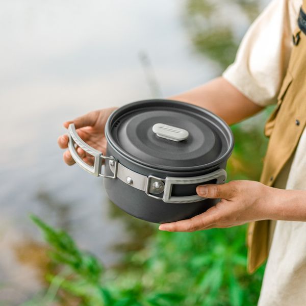 Каструля Naturehike CNK2450CF010; 1.7 л; алюміній 69018 фото