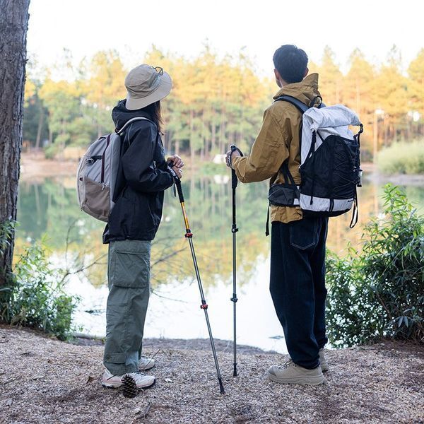 Трекінгова палиця телескопічна для походів та спортивної ходьби Naturehike Men ST 01 6061 AL NH17D001-Z алюміній Зелена 65302 фото
