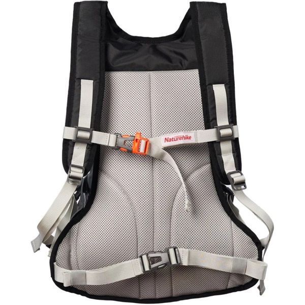 Велорюкзак з чохлом для шолома Naturehike 15 л sky blue NH15C001-B; блакитний 65080 фото
