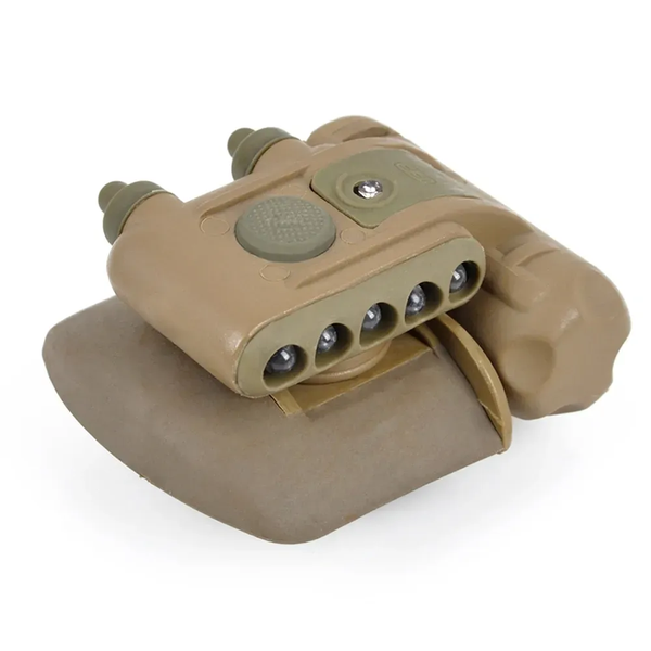 Тактический фонарик на шлем WADSN Gen 2 WEX029 Coyote LI-00098 фото