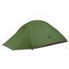 Намет надлегкий одномісний з футпринтом Naturehike Cloud Up 1 Updated NH18T010-T; 20D; темно-зелений 65224 фото 1