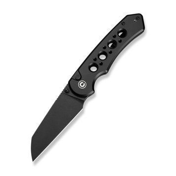 Ніж складаний туристичний Civivi Pragma Prime, (8.9 см) 14C28N / Aluminum чорний 70854 фото