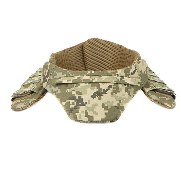 Баллистическая защита шеи, горжет Gen 2, 1 или 2 класса, Cordura Invista USA 500D пиксель, MOLLI 14891-1 фото