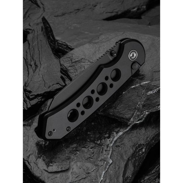 Ніж складаний туристичний Civivi Pragma Prime, (8.9 см) 14C28N / Aluminum чорний 70854 фото
