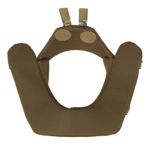 Баллистическая защита шеи, горжет Gen 2, 1 или 2 класса, Cordura Invista USA 500D пиксель, MOLLI 14891-1 фото