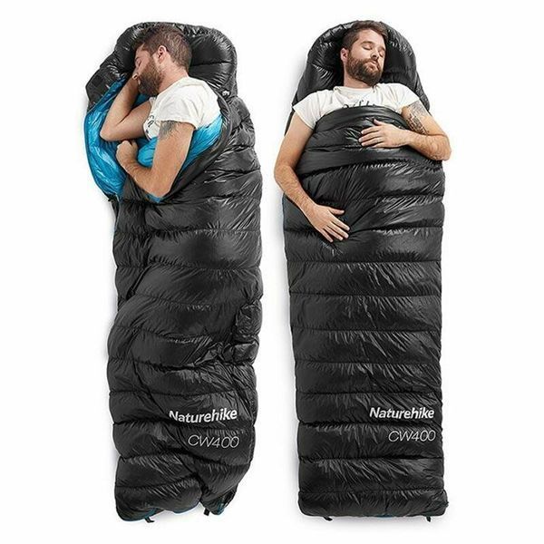 Спальник Naturehike CWZ400 NH19W400-Z; (7&deg;C); p-р L; чорний 57610 фото