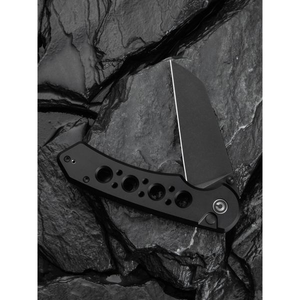Ніж складаний туристичний Civivi Pragma Prime, (8.9 см) 14C28N / Aluminum чорний 70854 фото