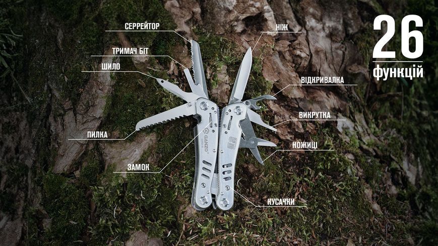 Мультитул Multi Tool Ganzo G302-H 45741 фото