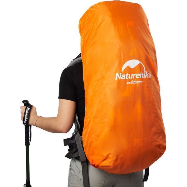 Рюкзак туристичний Naturehike NH70B070-B; 70 л + 5 л; чорно-сірий 57477 фото