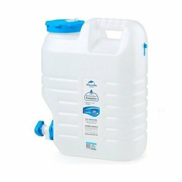 Каністра для води&nbsp;Naturehike BPA free&nbsp;NH16S012-T, 12 л, біла 58835 фото