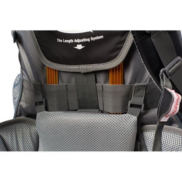 Рюкзак туристичний Naturehike NH70B070-B; 70 л + 5 л; чорно-сірий 57477 фото
