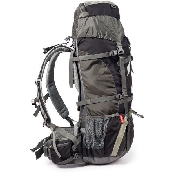 Рюкзак туристичний Naturehike NH70B070-B; 70 л + 5 л; чорно-сірий 57477 фото