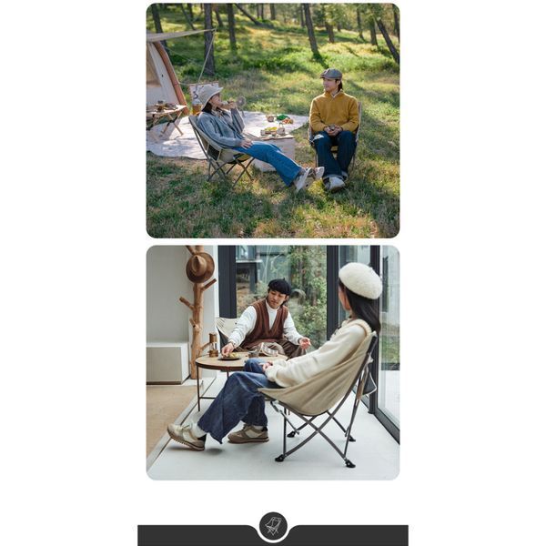 Стілець складаний Naturehike Stellaluna T02J CNK2350JJ010, бежевий 68957 фото