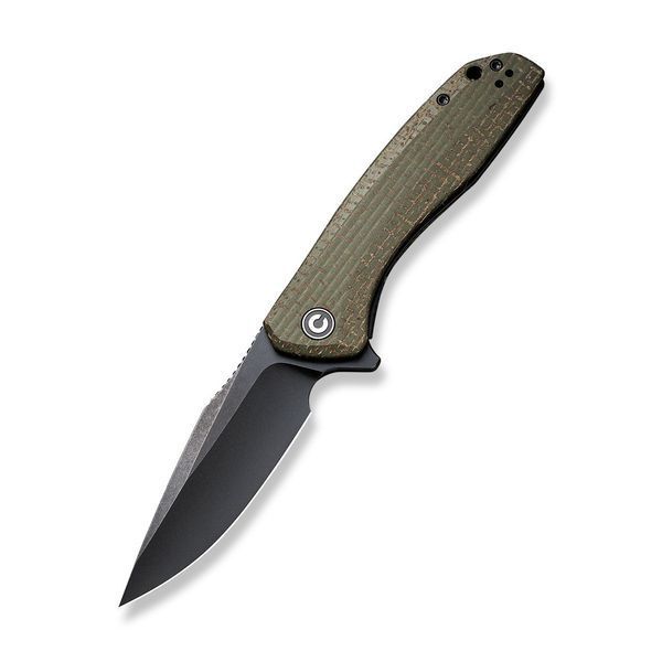 Ніж складаний туристичний Civivi Baklash, (8.9 см) 9Cr18MoV / G10 зелений 62702 фото