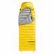 Спальник з натуральним пухом Naturehike CWZ400 NH19W400-Z; (7&deg;C); p-р L; жовтий 57611 фото 1