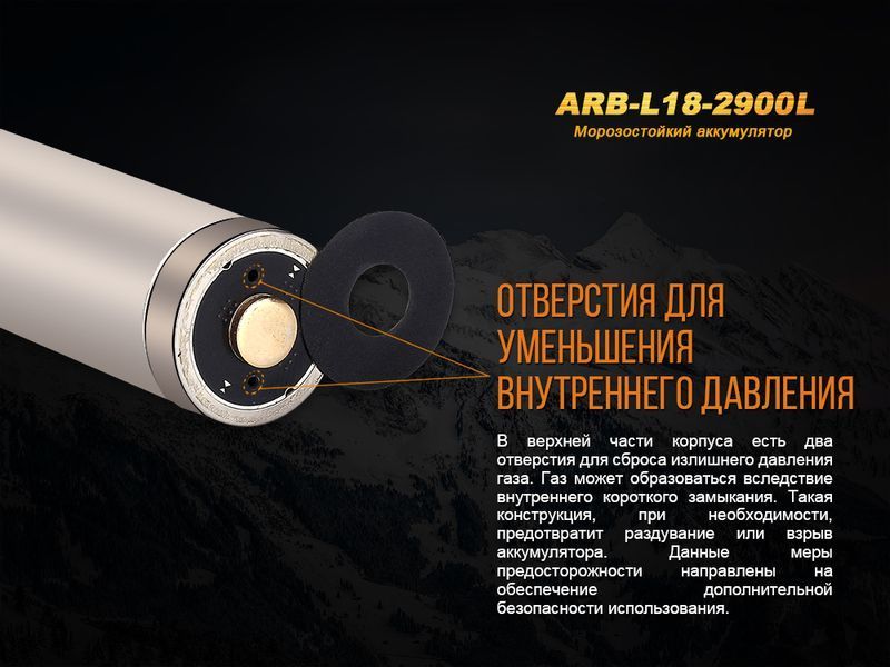 Акумулятор 18650 Fenix (2900 mAh) 45412 фото
