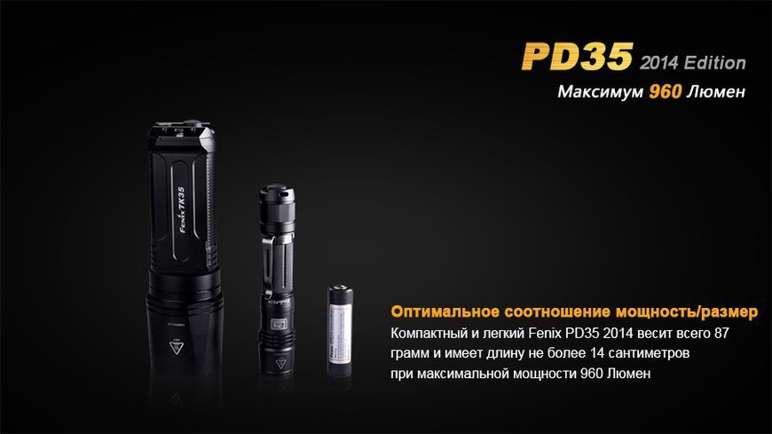 Ліхтар ручний Fenix PD35 XM-L2 U2 44171 фото