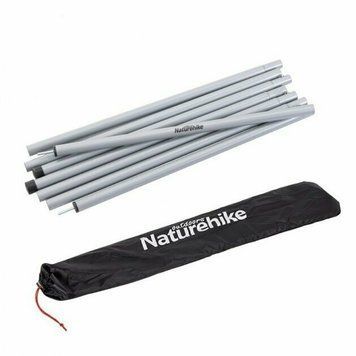 Стійки для тенту сталеві оцинковані Naturehike&nbsp;Steel&nbsp;poles Updated NH20PJ041,&nbsp;16мм*2.0м, сірі (2 шт) 57541 фото
