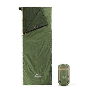 Спальний мішок Naturehike LW180 Mini NH21MSD04, правий, темно-зелений 70887 фото