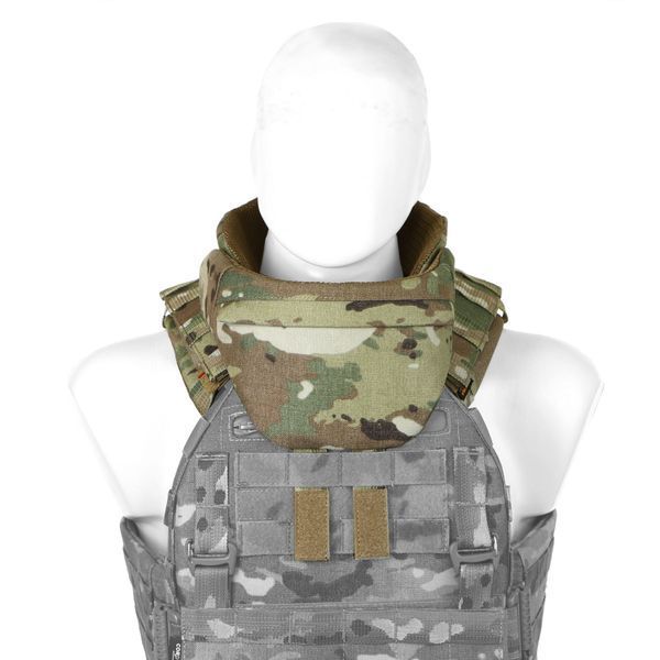 Баллистическая защита шеи, горжет Gen 2, 1 или 2 класса, Cordura Invista USA 1000D MultiCam, MOLLI 14868-1 фото
