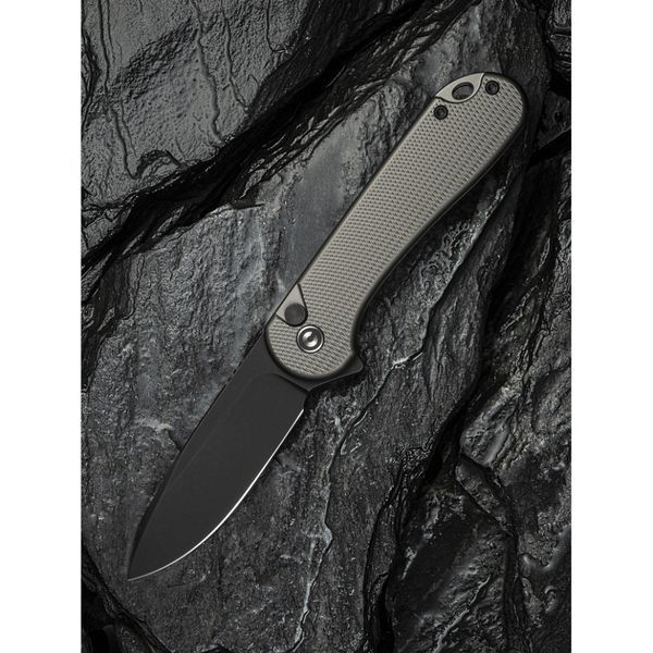 Ніж складаний кишеньковий Civivi Elementum II, (7.5 см) Nitro-V / Aluminum сірий 69308 фото
