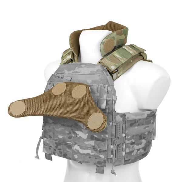 Баллистическая защита шеи, горжет Gen 2, 1 или 2 класса, Cordura Invista USA 1000D MultiCam, MOLLI 14868-1 фото