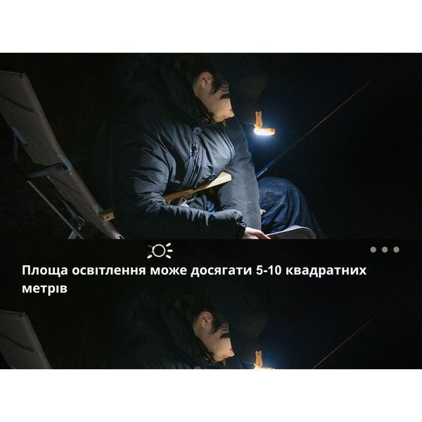 Ліхтар з кліпсою Naturehike NH21ZM013, бежевий 63020 фото