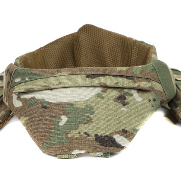 Баллистическая защита шеи, горжет Gen 2, 1 или 2 класса, Cordura Invista USA 1000D MultiCam, MOLLI 14868-1 фото