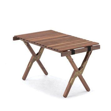 Стіл розкладний Naturehike HTM Roll Table NH21JJ001; дерево; Розмір M; чорний горіх 58337 фото