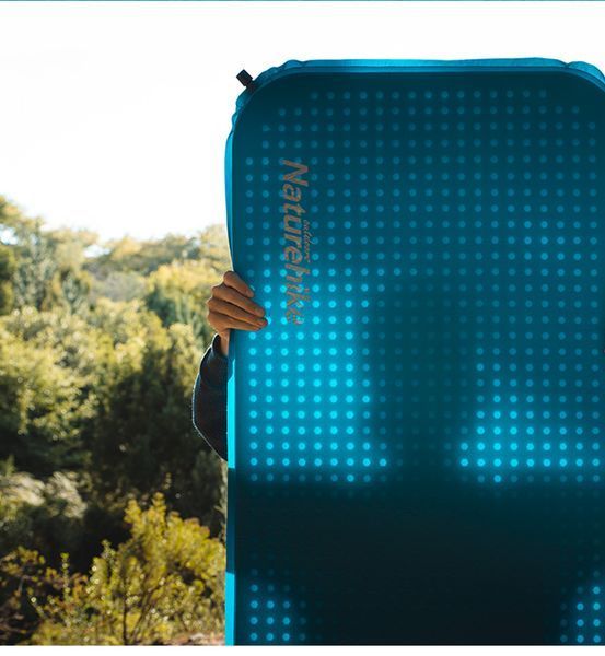 Килимок самонадувний Naturehike C034 NH19Q034-D, 30 мм, Розмір L, жовтий 57613 фото