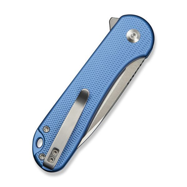 Ніж складаний кишеньковий Civivi Elementum II, (7.5 см) Nitro-V / Aluminum синій 69309 фото