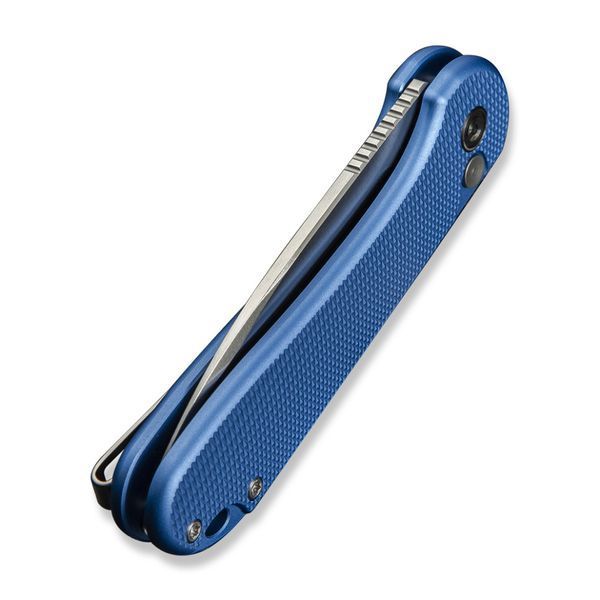 Ніж складаний кишеньковий Civivi Elementum II, (7.5 см) Nitro-V / Aluminum синій 69309 фото