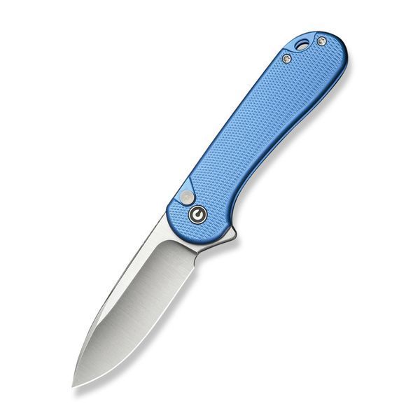 Ніж складаний кишеньковий Civivi Elementum II, (7.5 см) Nitro-V / Aluminum синій 69309 фото