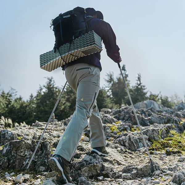 Трекінгова палиця Naturehike CNK2450DS016; 130 см; сіра 71409 фото