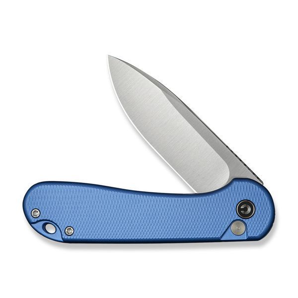 Ніж складаний кишеньковий Civivi Elementum II, (7.5 см) Nitro-V / Aluminum синій 69309 фото