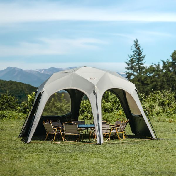 Тент для кемпінгу Naturehike CNK230WS014, 4.6 м * 4,0 м, бежевий 69520 фото