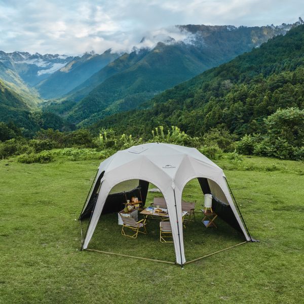 Тент для кемпінгу Naturehike CNK230WS014, 4.6 м * 4,0 м, бежевий 69520 фото