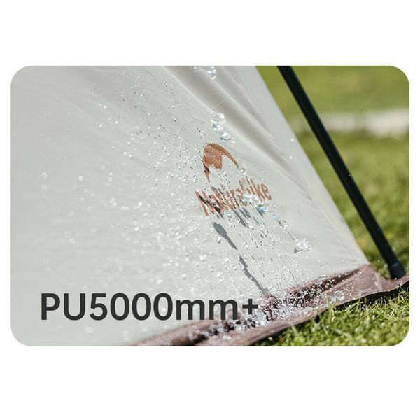 Тент для кемпінгу Naturehike CNK230WS014, 4.6 м * 4,0 м, бежевий 69520 фото