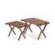 Стіл розкладний Naturehike HTM Roll Table NH21JJ001; дерево; Розмір M; чорний горіх 58337 фото 2