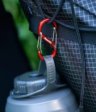 Карабін багатофункціональний&nbsp;Naturehike&nbsp;S-type&nbsp;NH20GS004; 40 мм; 4 шт; червоний 64296 фото