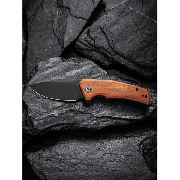 Ніж складаний кишеньковий Civivi Regulatron, (7.6 см) Nitro-V / Guibourtia Wood 70294 фото