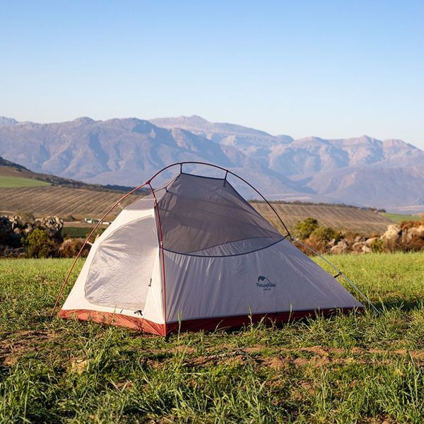 Намет надлегкий двомісний з футпринтом Naturehike Cloud Up 2 Updated NH17T001-T; 20D; темно-синій 65210 фото