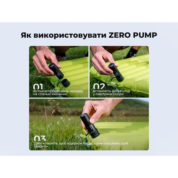 Портативний міні-насос Flextail Zero Pump; чорний 69234 фото