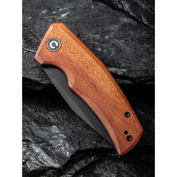 Ніж складаний кишеньковий Civivi Regulatron, (7.6 см) Nitro-V / Guibourtia Wood 70294 фото
