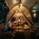 Ліхтар вуличного освітлення з акумулятором Naturehike NH21ZM002, коричневий 62954 фото 2